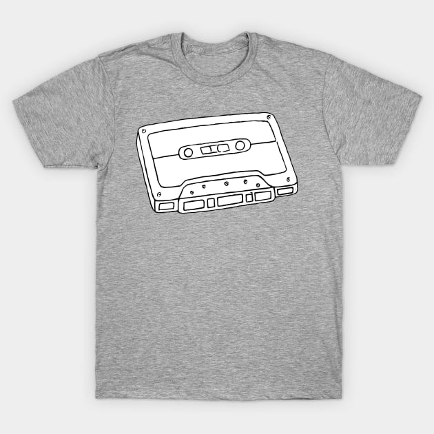 Cassette Tape T-Shirt by AlexisBrown1996